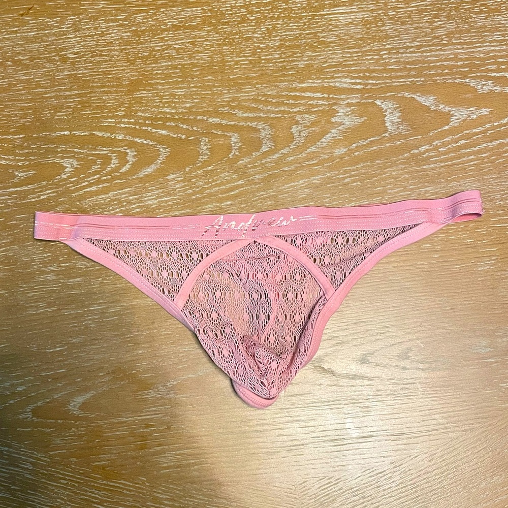 Andrew Christian Desire lace thong Large
